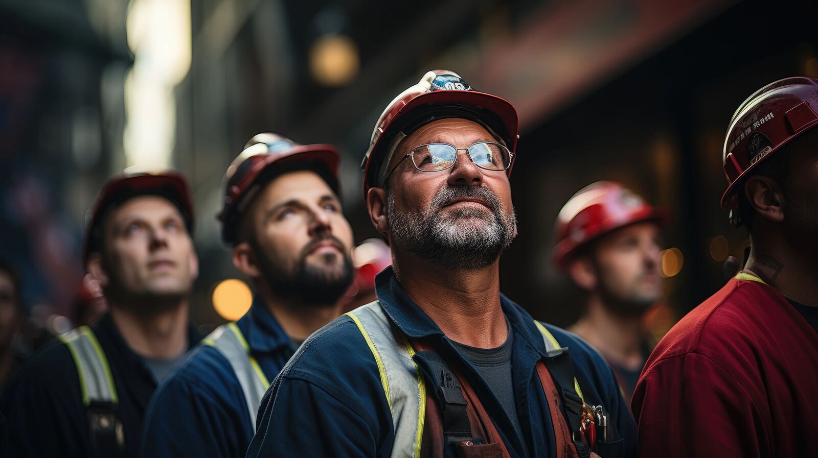 Skilled trades workers looking toward the work ahead